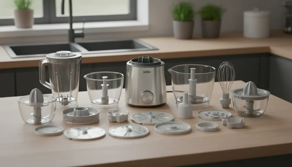 Braun keukenmachine onderdelen kopen?