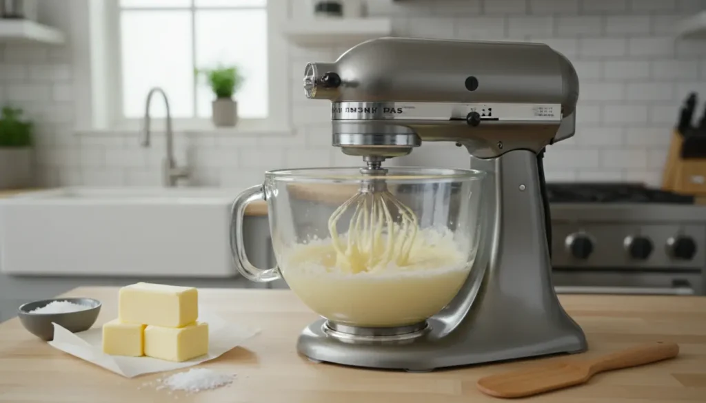 boter maken met keukenmachine
