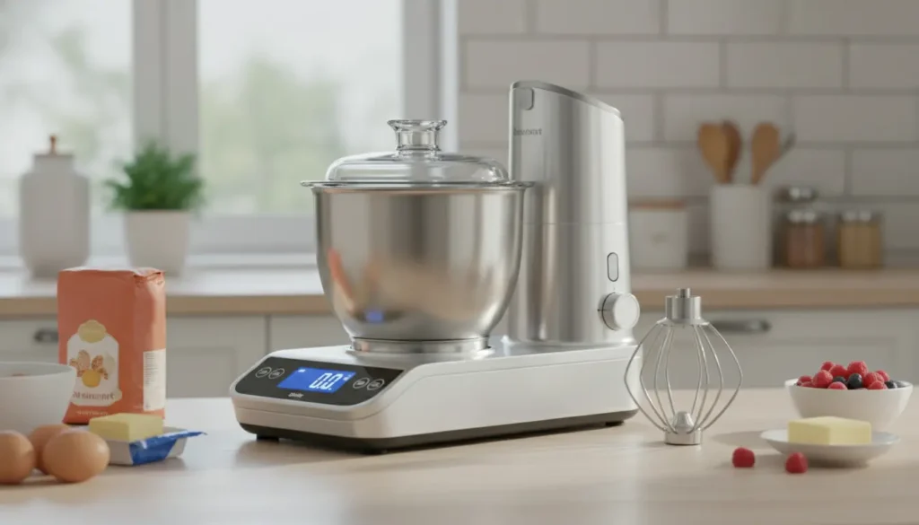 keukenmachine met weegschaal