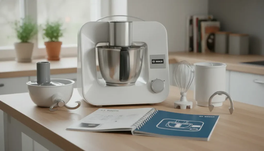 bosch keukenmachine handleiding