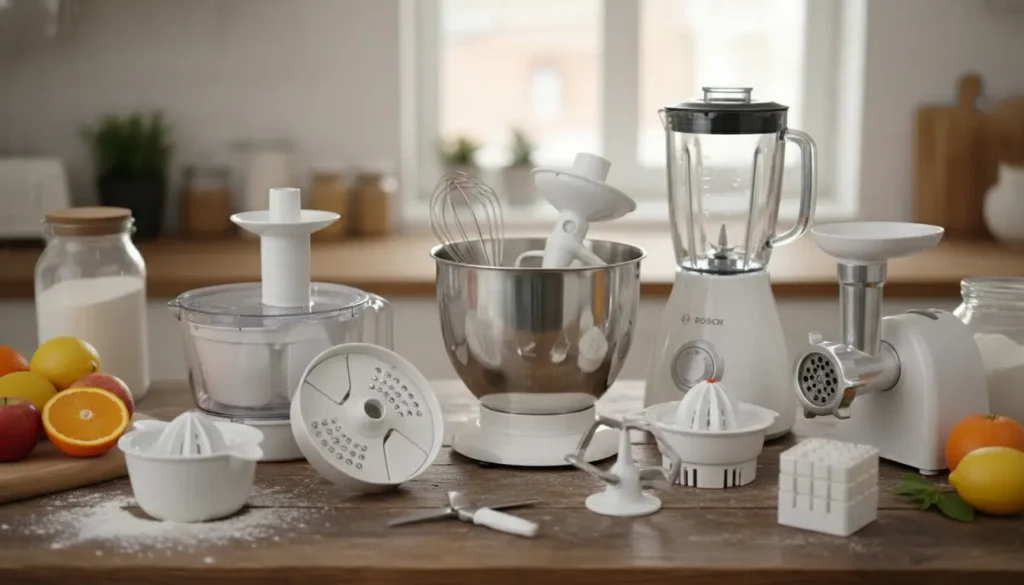 Bosch keukenmachine MUM5 accessoires review