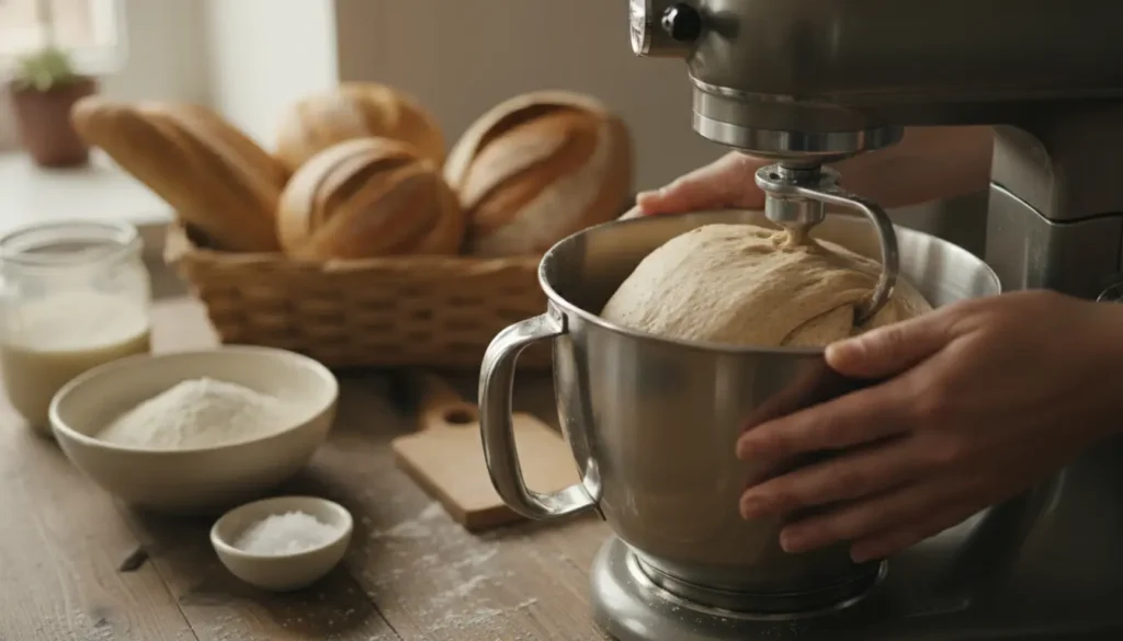 brood bakken met keukenmachine