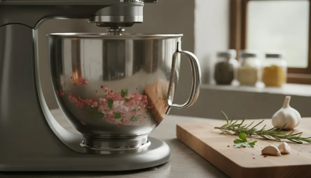 gehakt mengen keukenmachine