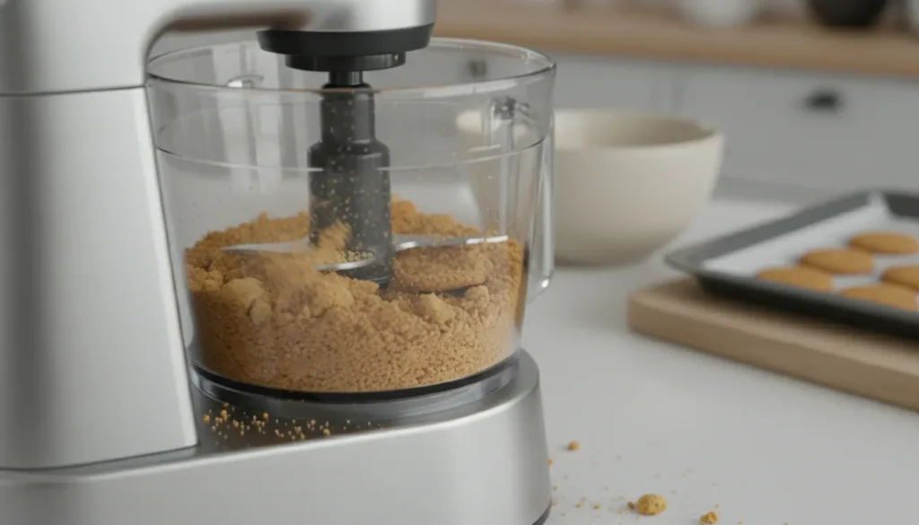 keukenmachine koekjes verkruimelen