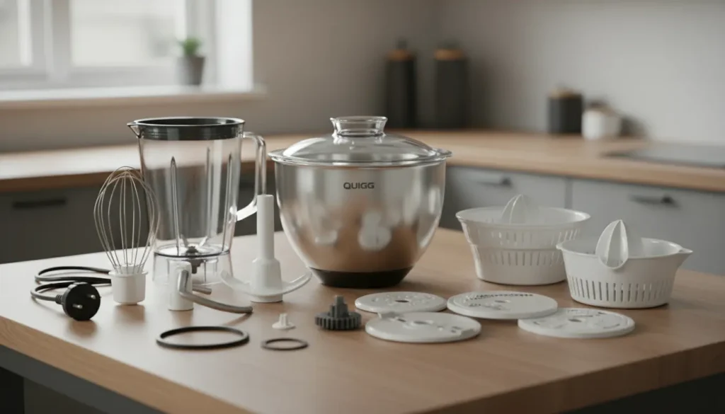 quigg keukenmachine onderdelen